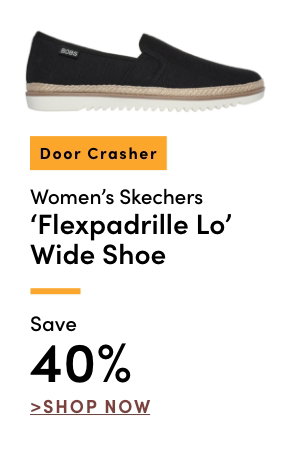 Door Crasher Women's Skechers 'Flexpadrille Lo' Wide Shoe Save 40%