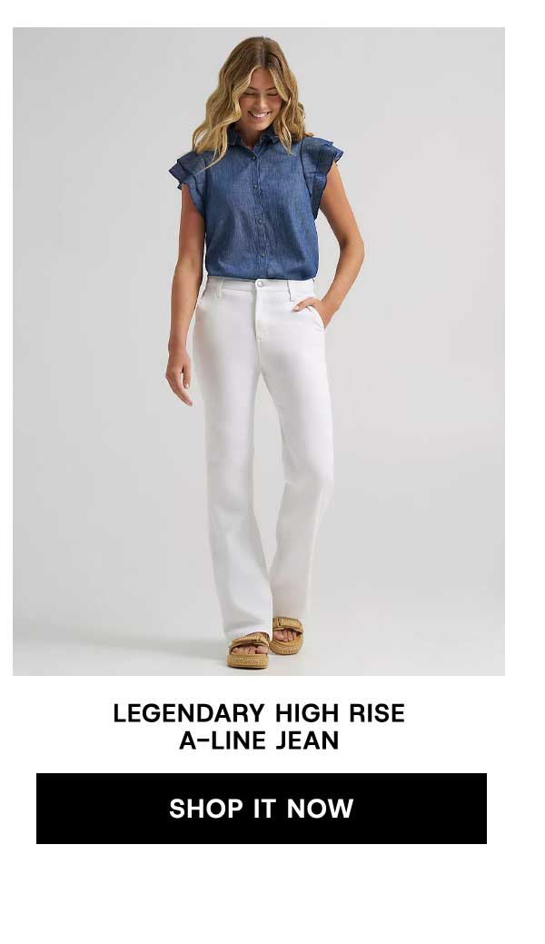 Legendary High Rise A-Line Jean