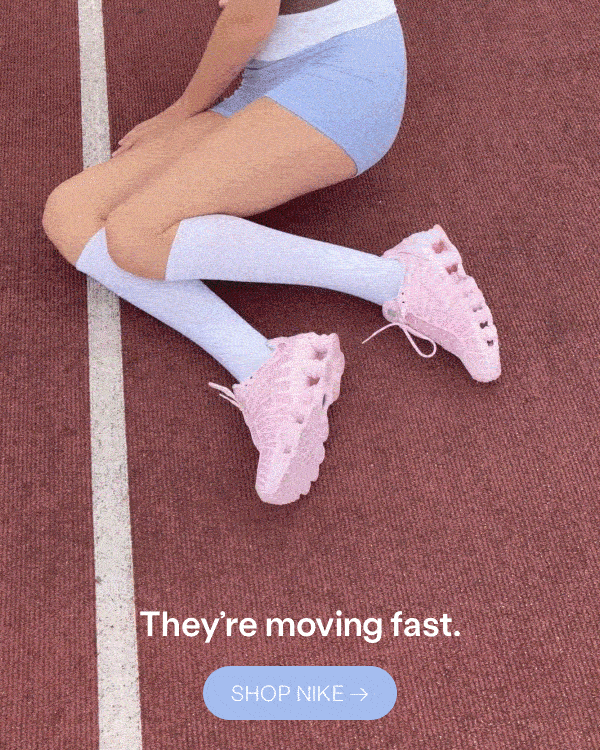 They’re moving fast. Shop Nike