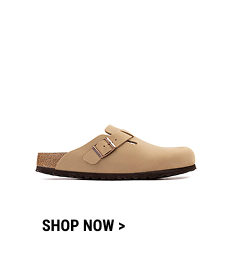 Womens Birkenstock Boston Soft Footbed Clog - Tobacco