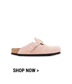 Womens Birkenstock Boston Soft Footbed Clog - Light Rose