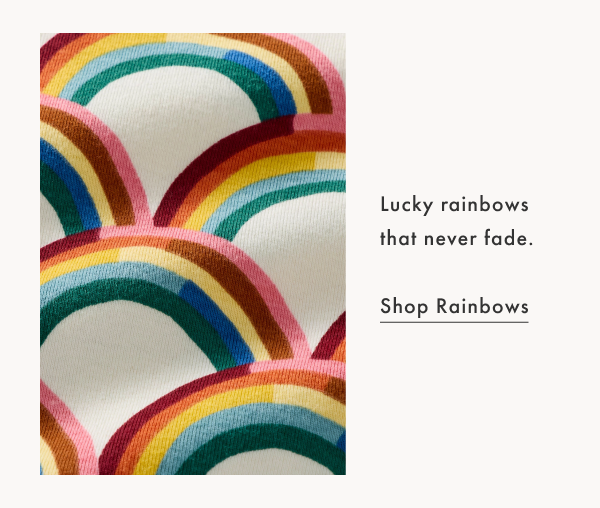 Lucky rainbows that never fade | Shop Rainbows