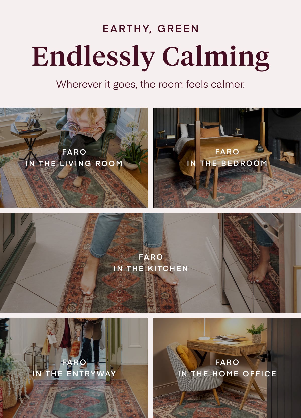 Earthy, Green Endlessly Calming
