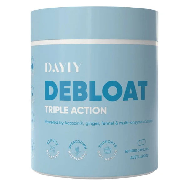 DAYLY Debloat Triple Action 60 Capsules