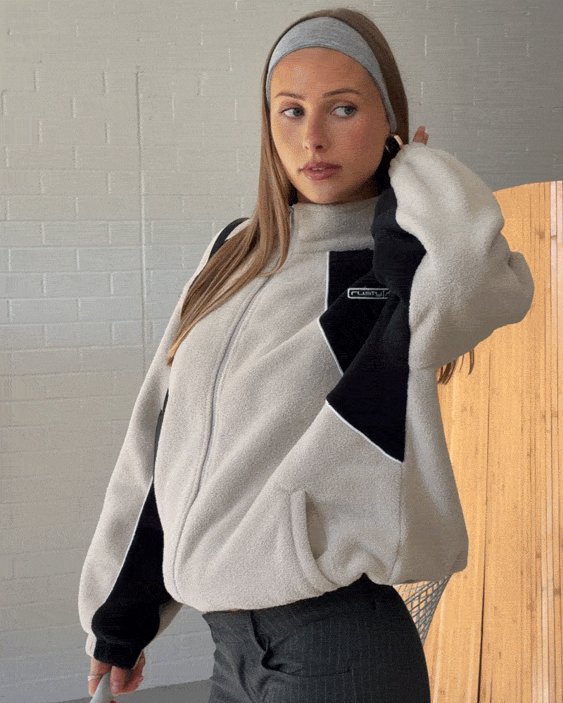 Two Tides Zip Through Sherpa Fleece