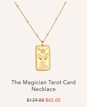 The Magician Tarot Card Necklace