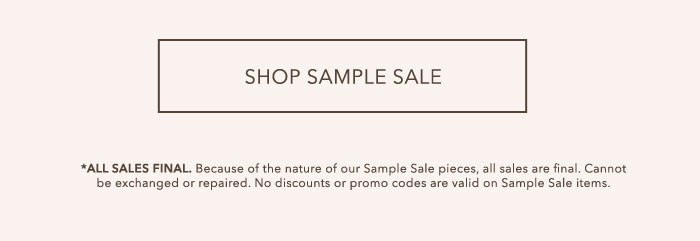 Shop Sample Sale
