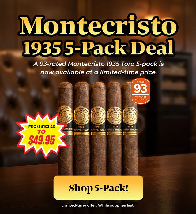 Montecristo 1935 Anniversary Nicaragua Toro