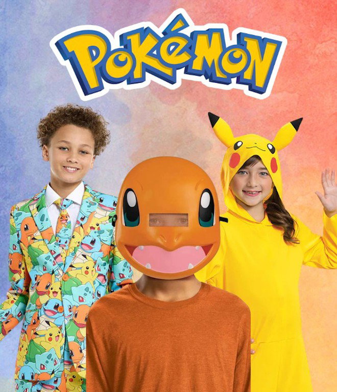 Pokemon Week Costumes. Click to shop the collection.