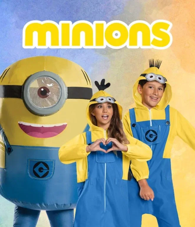 Minions Book Week Costumes. Click to shop the collection.