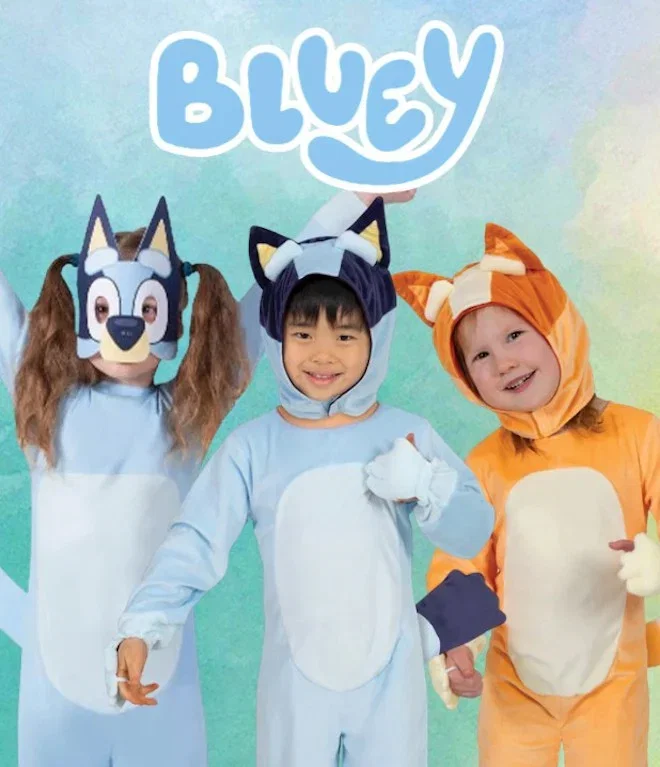Bluey Book Week Costumes. Click to shop the collection.