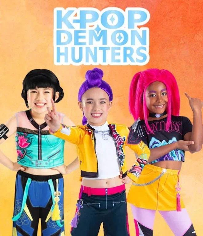 K-Pop Demon Hunters Book Week Costumes. Click to shop the collection.