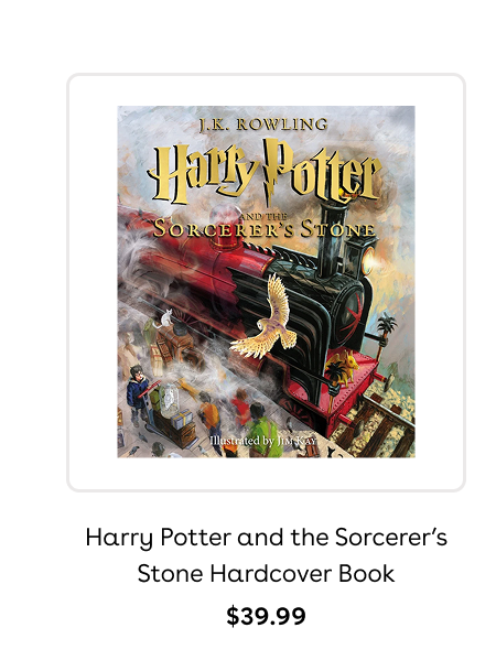 Harry Potter and the Sorcerer’s Stone Hardcover Book. $39.99