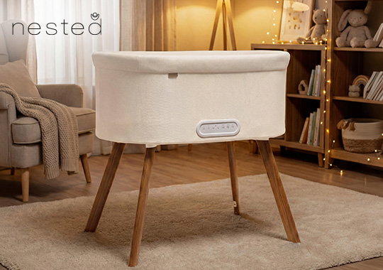 Nested Motion Electric Bedside Crib