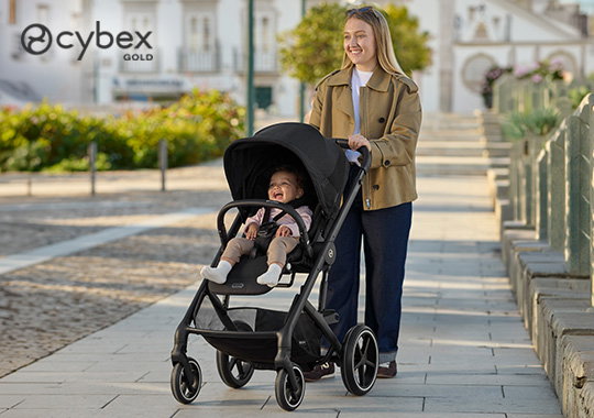 Cybex Balios S Lux Travel System Bundle with Cloud G i-Size R129 Car Seat Moon Black