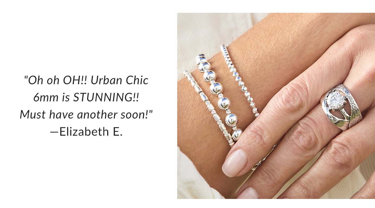 Urban Chic Beaded Bracelet