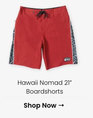 Hawaii Nomad 21" Boardshorts