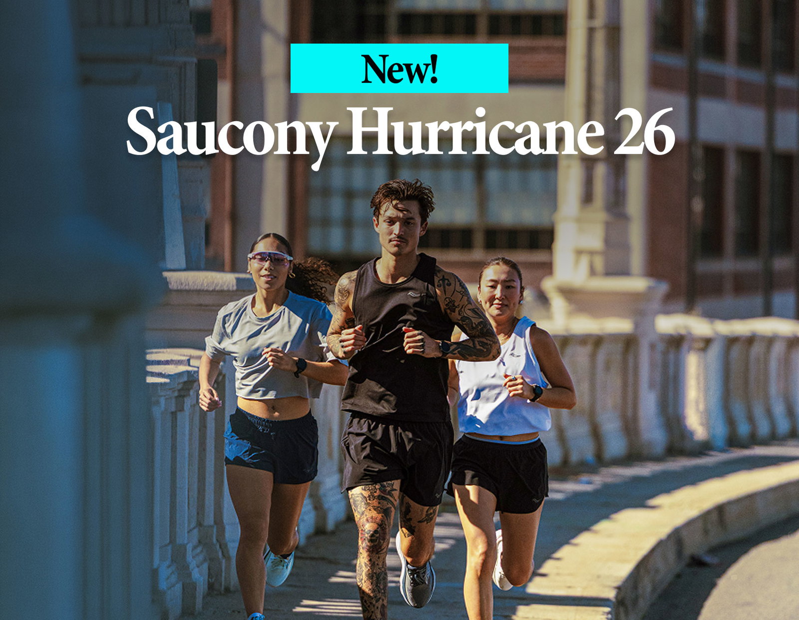 New! Saucony Hurricane 26