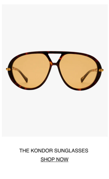THE KONDOR SUNGLASSES OLD SKOOL TORT