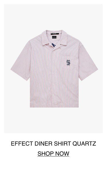 EFFECT DINER SS SHIRT QUARTZ STRIPE