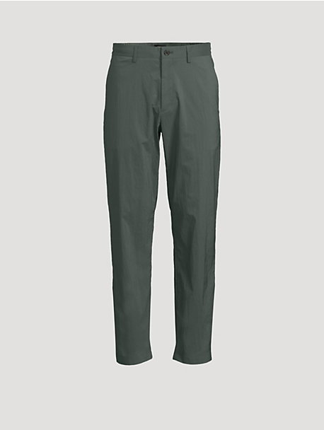 Textured Nylon Drawstring Pants