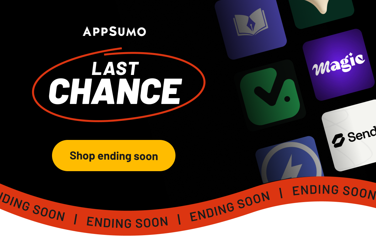 Last chance. Shop now. ending soon. 
