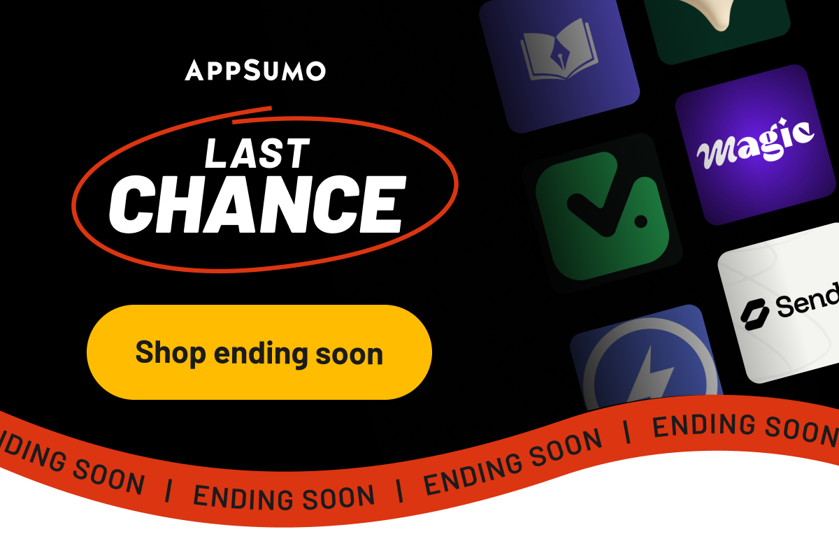 Last chance. Shop now. ending soon. 
