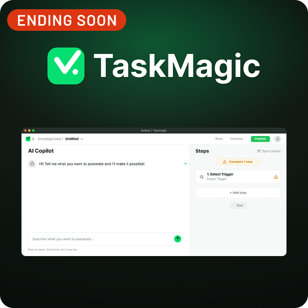 Shop TaskMagic (Ending soon)
