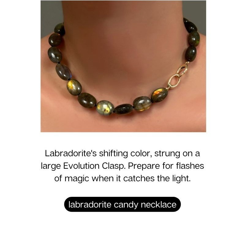 shop the labradorite candy necklace