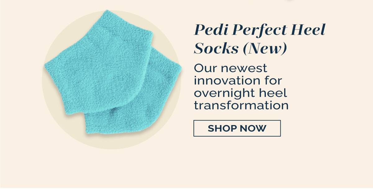 Shop NEW Pedi Perfect Heel Socks