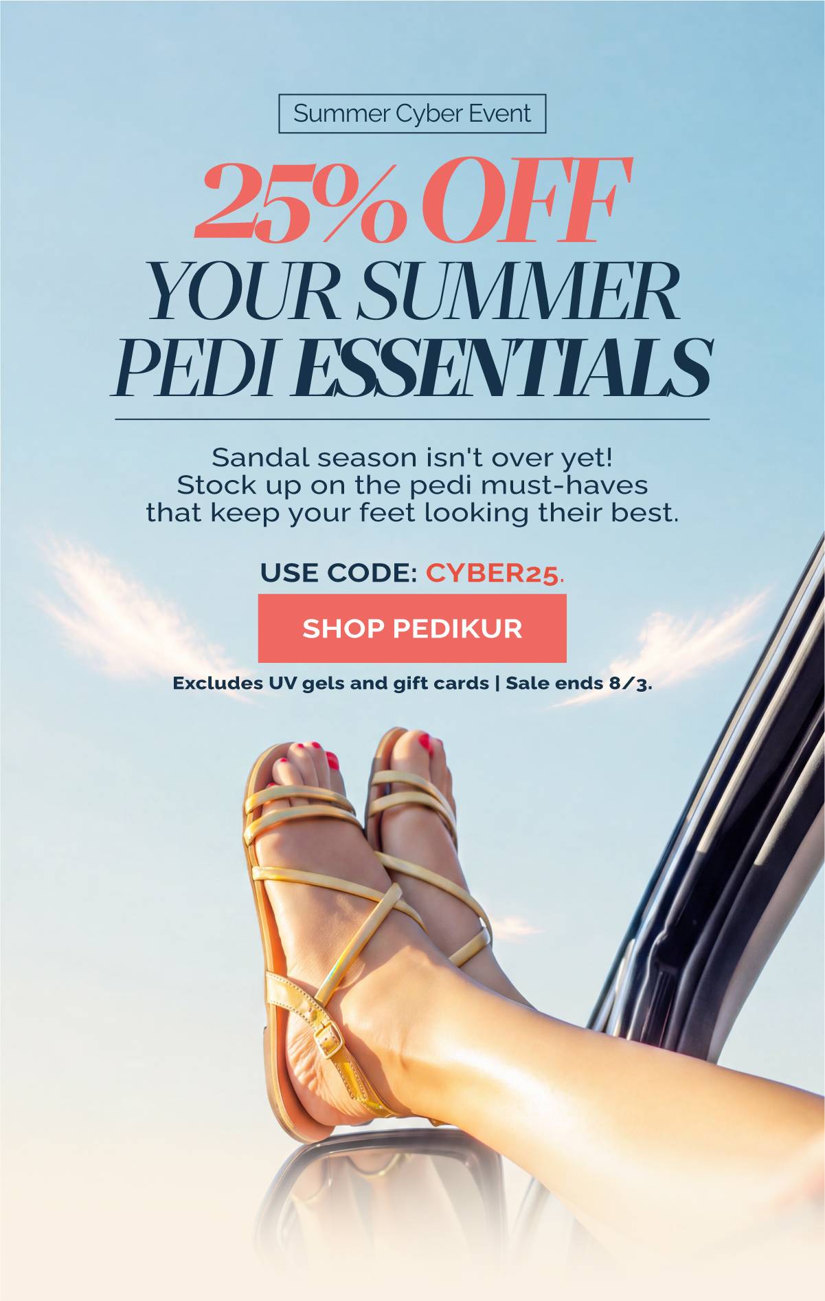 Get 25% Off Sitewide with code CYBER25