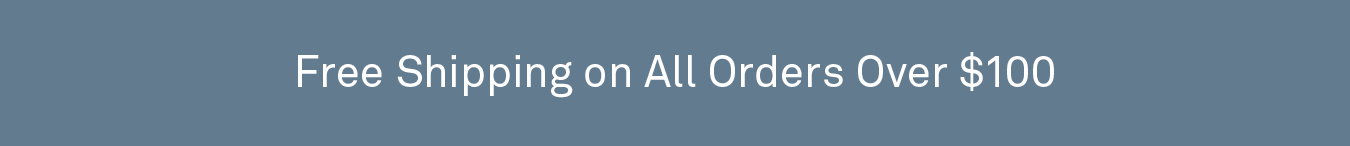 Free Shipping Over $100