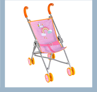 Haba  Puppenbuggy Regenbogen