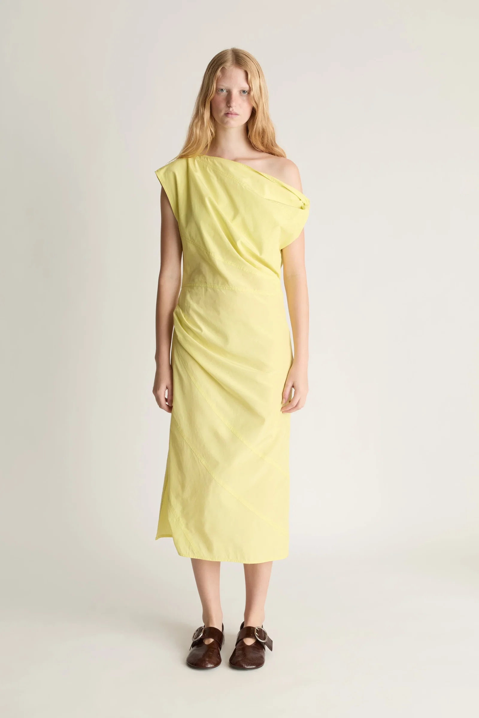 Image of Nina Silk Twist Dress