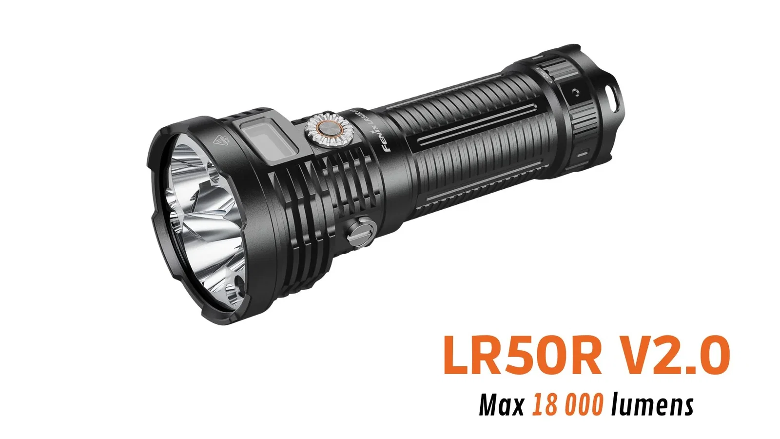 Fenix LR50R V2.0 - Lampe de poche multifonction super lumineuse rechargeable - 18 000 lumens