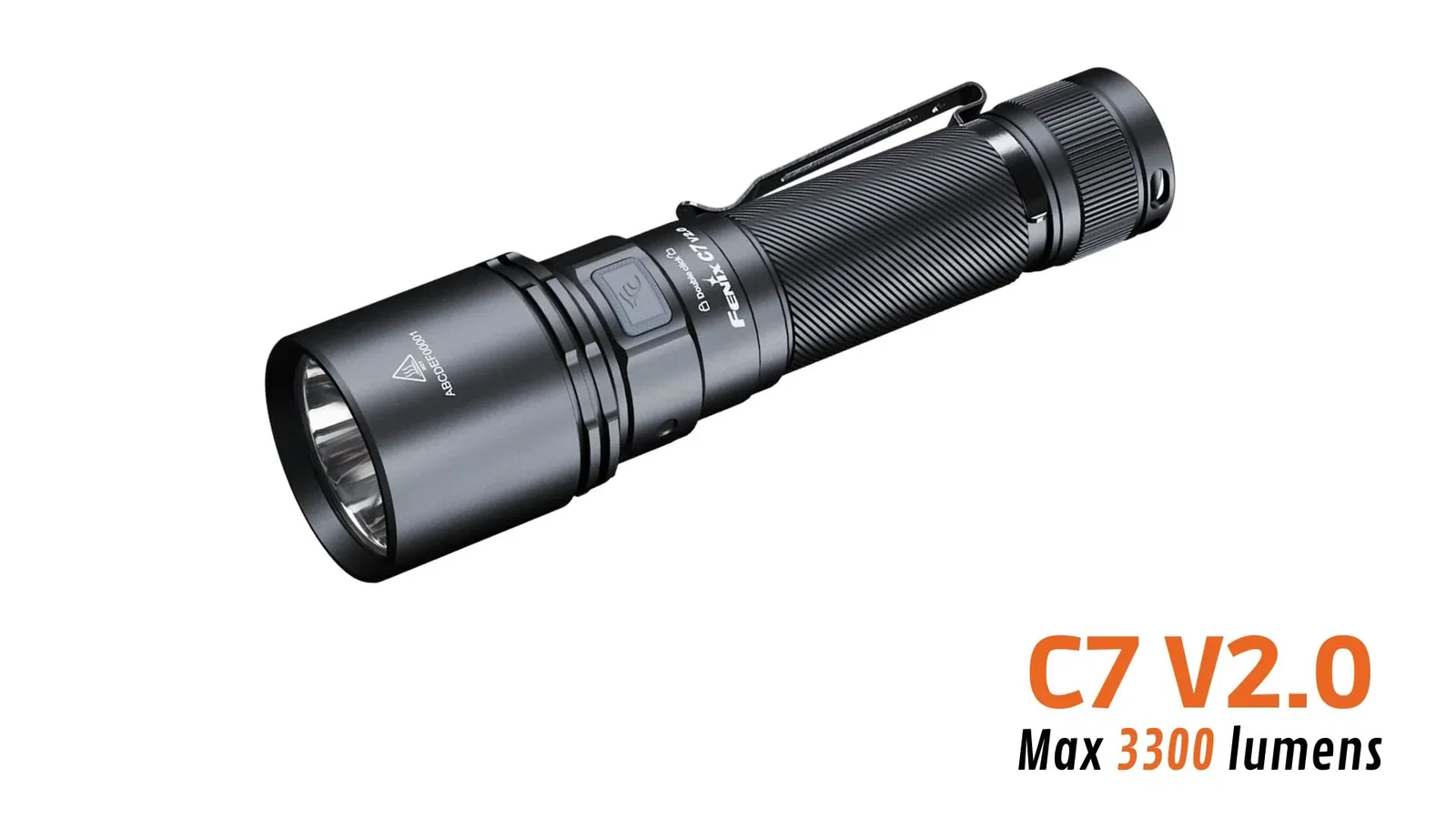 Fenix C7 V2.0 - Lampe de poche haute performance rechargeable - 3300 lumens