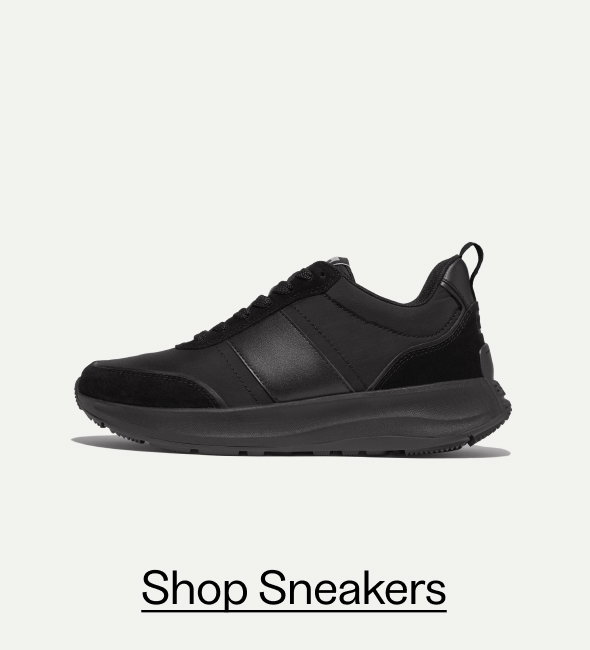 F-MODE Flow Leather Sneakers