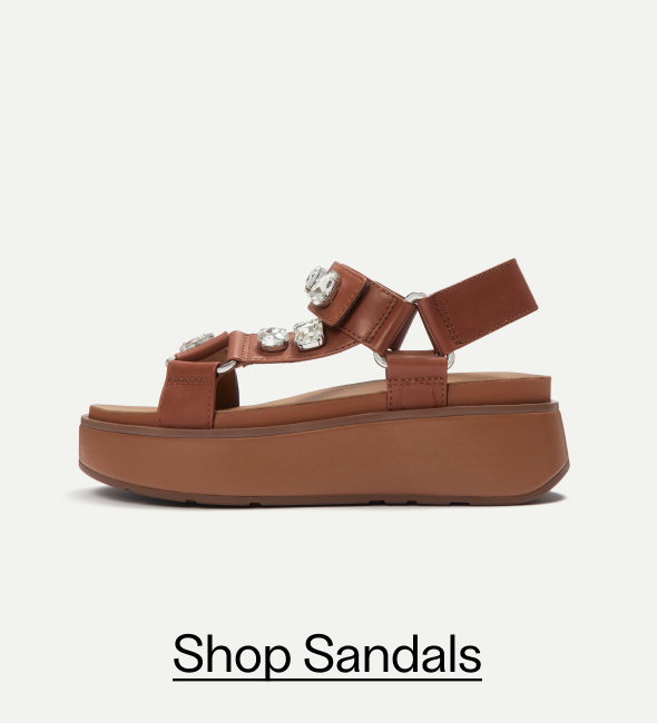 GEN-FF Max Ultra-Jewel Leather Back-Strap Sandals
