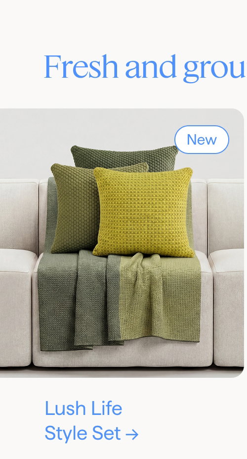 Fresh and grounded. New: Lush Life Style Set.