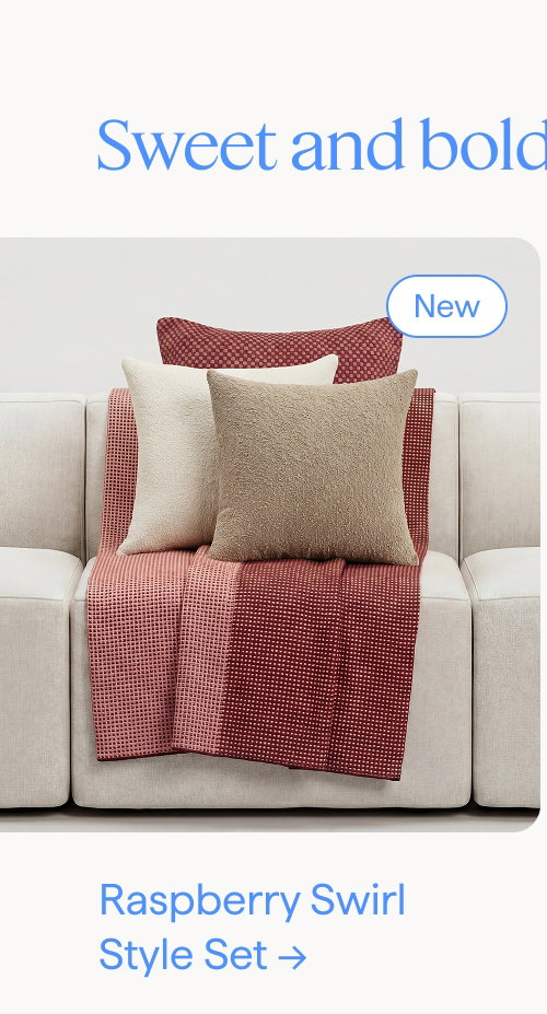 Sweet and bold. New: Raspberry Swirl Style Set.