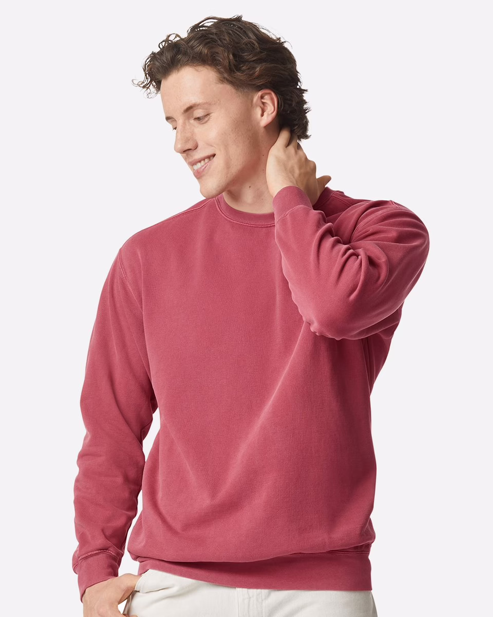 Image of Comfort Colors 1566 - Garment Dyed Crewneck Sweatshirt