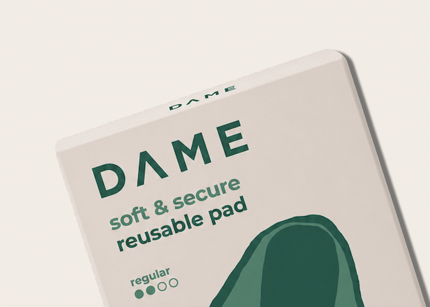Close up of DAME pack