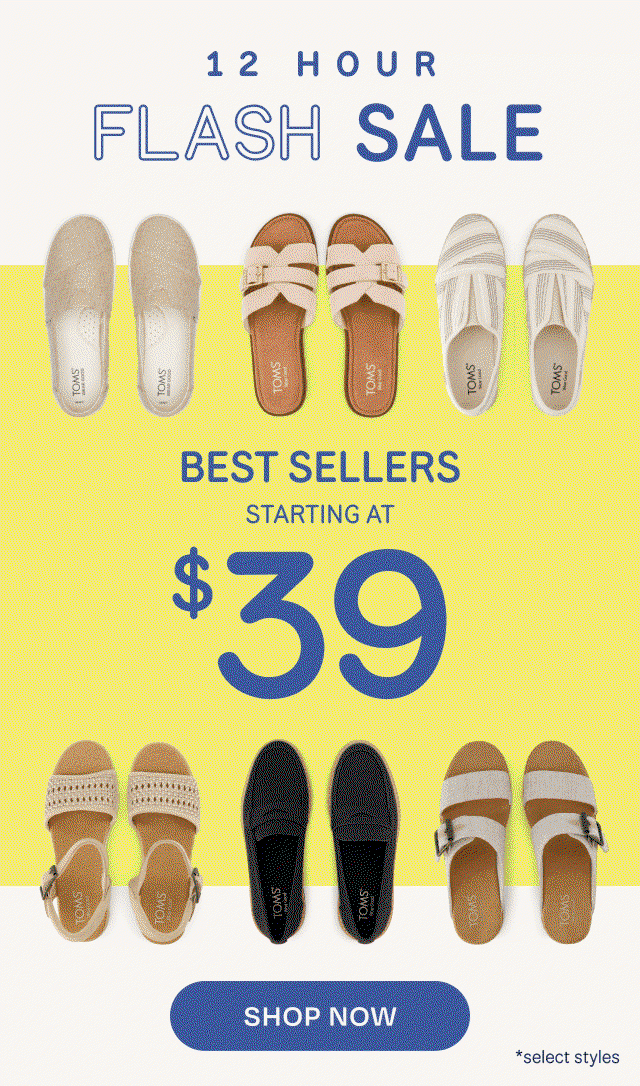 Best Sellers Starting at $39