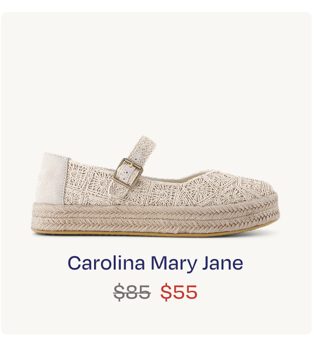 Carolina Mary Jane Espadrille