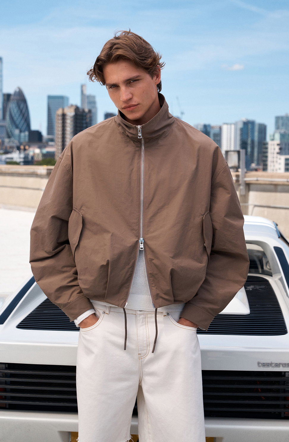 TECHNICAL FUNNEL NECK JACKET