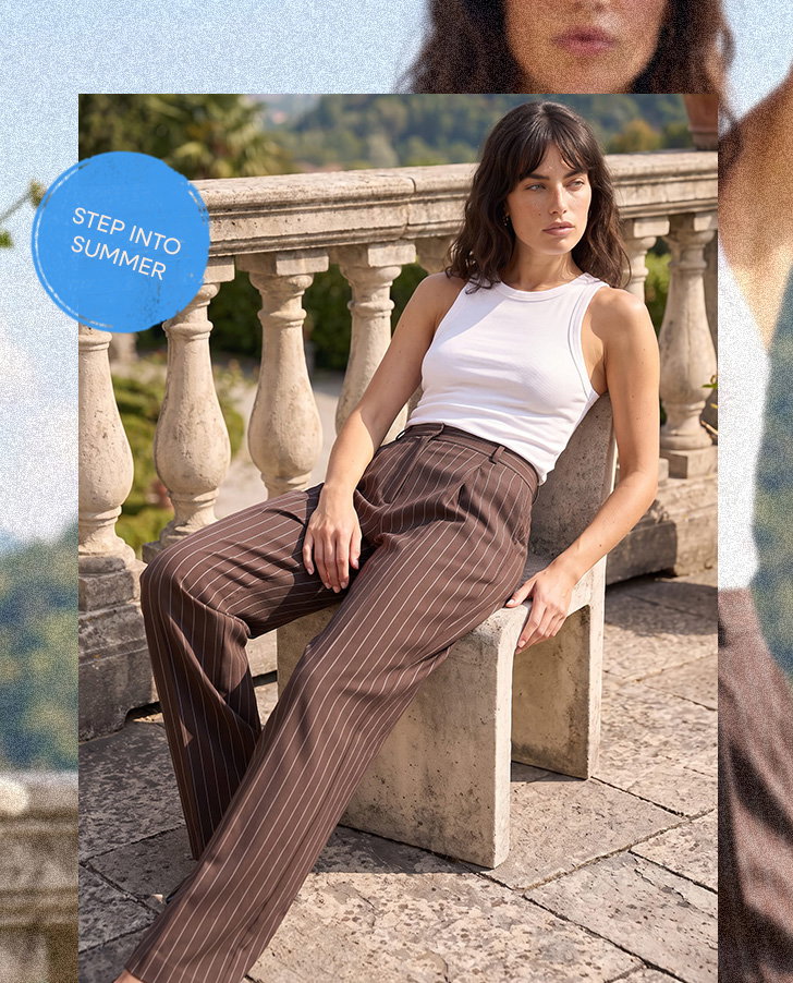 Pinstripe Trouser