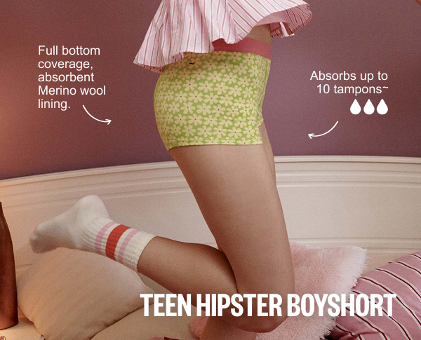 Teen Hipster Boyshort