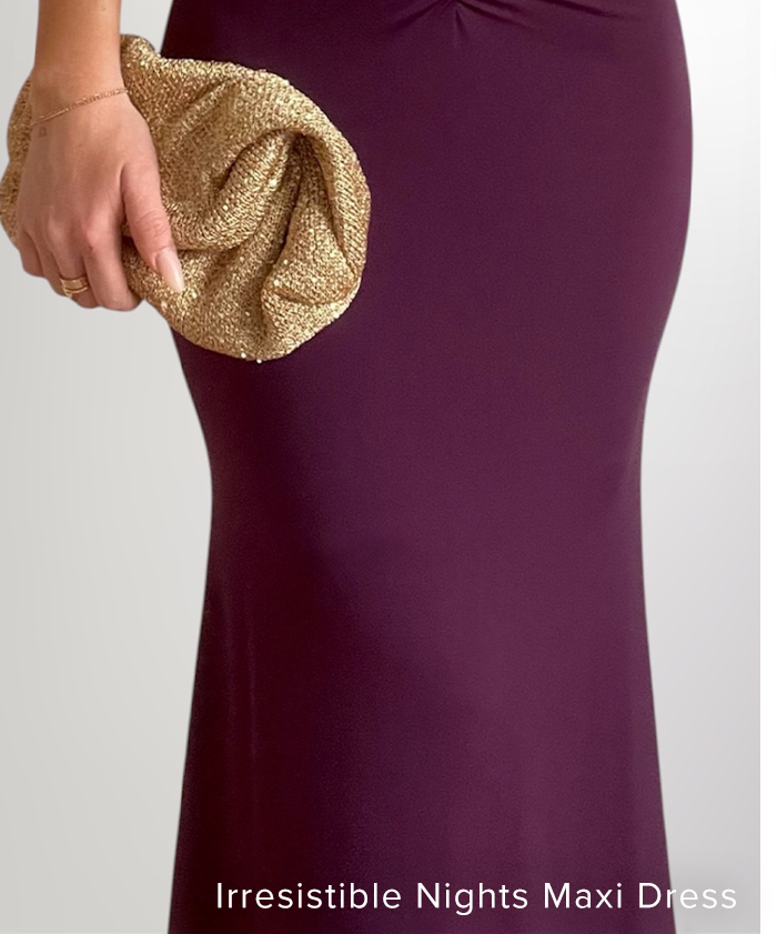 Shop Irresistible Nights Maxi Dress