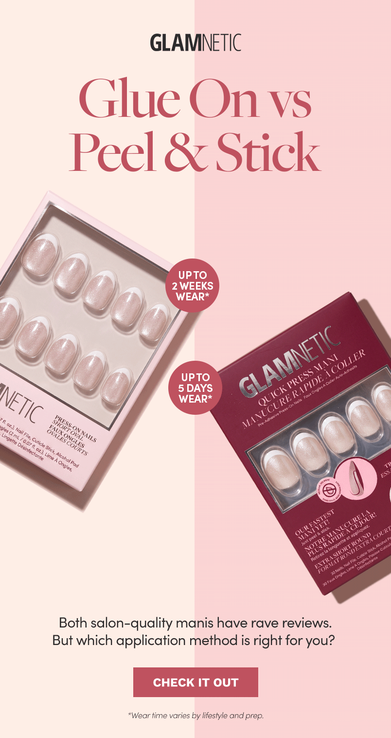 Glue On vs. Peel & Stick. Check It Out