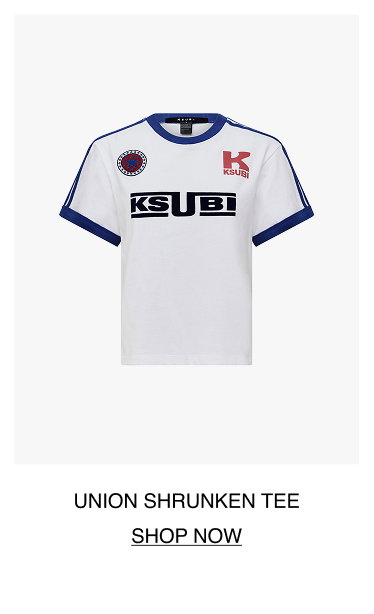 UNION SHRUNKEN TEE WHITE
